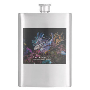 Elegante Lionfish Flachmann