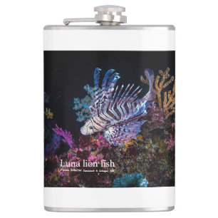 Elegante Lionfish Flachmann