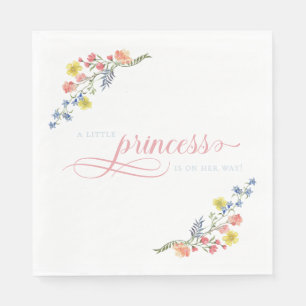 Elegante Little Princess Bear Royal Baby Dusche Serviette