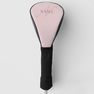 Elegante Looking Monogram Rotgold Golf Headcover