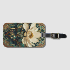 Elegante Lotusblume  Gepäckanhänger