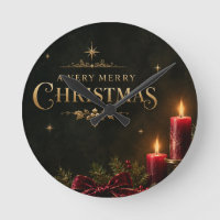 Elegante Luxus-Weihnachtskarte, Samtschleife