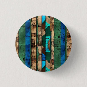 Elegante Luxusinsel Afrikanische Karibik Button