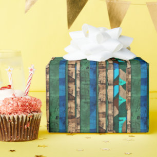 Elegante Luxusinsel Afrikanische Karibik Geschenkpapier