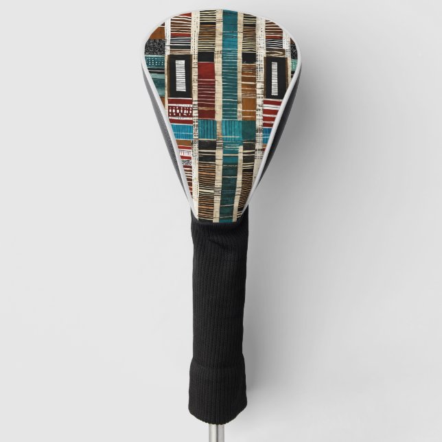 Elegante Luxusinsel Afrikanische Karibik Golf Headcover (Vorderseite)