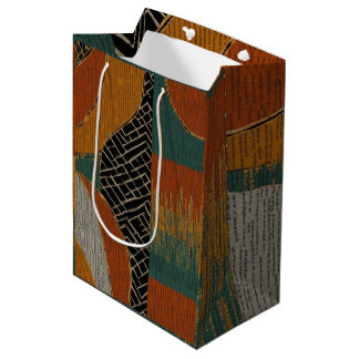 Elegante Luxusinsel Afrikanische Karibik Mittlere Geschenktüte