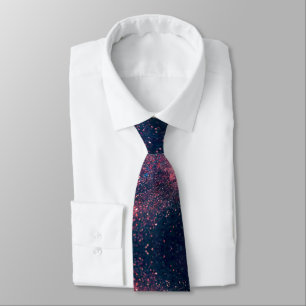 Elegante Luxussterne und Splash-Hals-Krawatte Krawatte