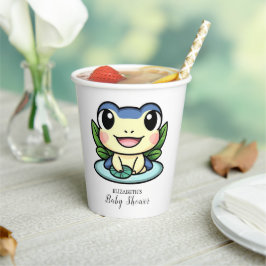 Elegante Magic Frog Baby Shower Pappbecher