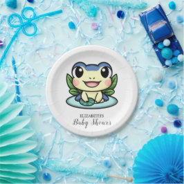 Elegante Magic Frog Baby Shower Pappteller