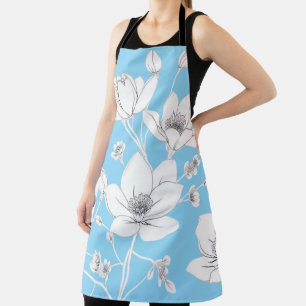 Elegante Magnolia Kunstvoll wandern im Minimalisti Schürze