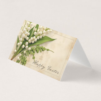 Elegante Maiglöckchen-Ostergrüße