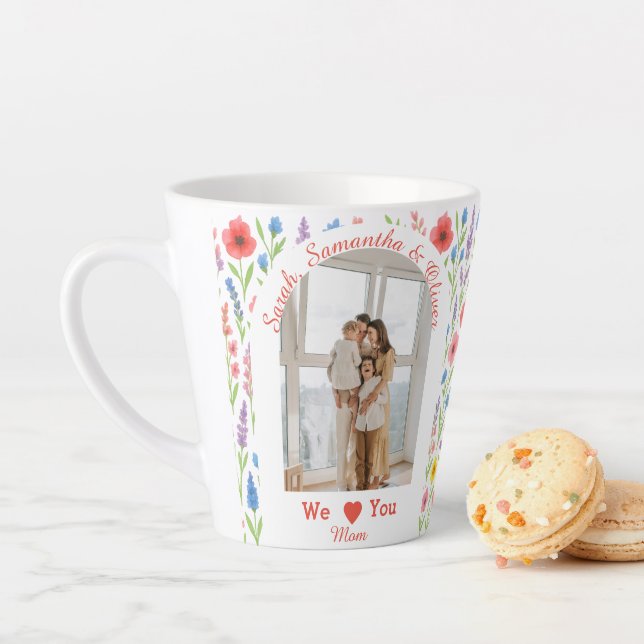 Elegante Mama Tasse | Personalisiertes Heartfelt (Beispiel)