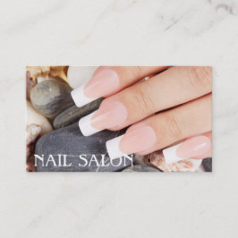 Elegante Maniküre nagel Nagelsalon Visitenkarte