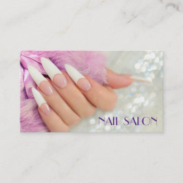  Elegante Maniküre nagel Nagelsalon Visitenkarte