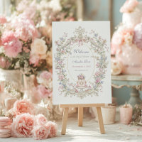 Elegante Marie Antoinette-Brautabschiedswillkommen