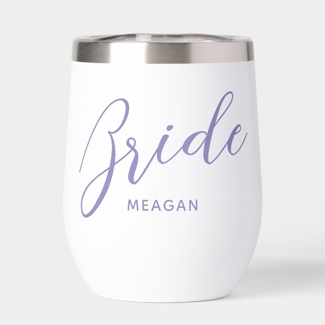 Élégante mariée de luxe personnalisée inoxydable (Arrière)