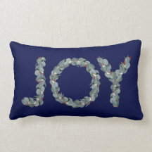 Elegante Marine Blue Eucalyptus Weihnachtsfreude