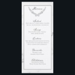 Elegante Marmor- und Wreath Wedding Menu Card Menükarte<br><div class="desc">Marmor ist im Moment so trendig, und wir verstehen, warum! Es ist elegant und schlicht, und macht jede Affäre, die es Touch, zu einer Schönheit. Diese Suite ist vollständig anpassbar, von Schriftart bis Farben. Bitte kontaktieren Sie uns, wenn Sie Fragen haben oder Änderungen wünschen, die nicht über den Button Anpassen...</div>