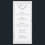 Elegante Marmor- und Wreath Wedding Menu Card Menükarte<br><div class="desc">Marmor ist im Moment so trendig, und wir verstehen, warum! Es ist elegant und schlicht, und macht jede Affäre, die es Touch, zu einer Schönheit. Diese Suite ist vollständig anpassbar, von Schriftart bis Farben. Bitte kontaktieren Sie uns, wenn Sie Fragen haben oder Änderungen wünschen, die nicht über den Button Anpassen...</div>