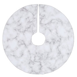 Elegante Marmorart Polyester Weihnachtsbaumdecke