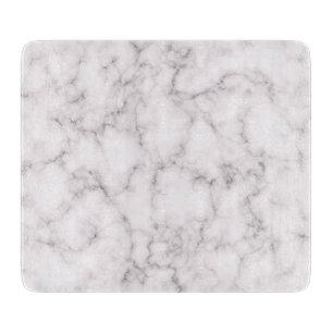 Elegante Marmorart Schneidebrett