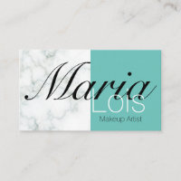 Elegante Marmorbäckerei mit zwei Tone Makeup Artis