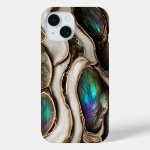 Elegante Marmortextur Abalone-Steine Luxus Case-Mate iPhone Hülle
