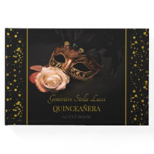 Elegante Masquerade und Weiße Rose