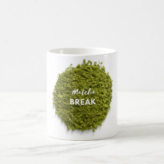 Elegante Matcha-Pause-Tasse Kaffeetasse