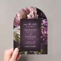 Elegante maximalistische florale Hochzeit - Save t