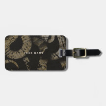 Elegante Medusa Snakes | Individuelle Name, Anschr