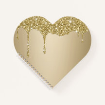 Elegante Melting Gold Glittery Glam