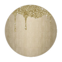 Elegante Melting Gold Glittery Glam