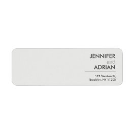 Elegante Minimal braun Siegel Moderne Hochzeit Rüc