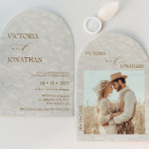 Elegante Minimal Terracotta Neutrale Hochzeit