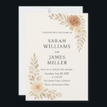 Elegante Minimal Wedding Einladung<br><div class="desc">Feiern Sie Ihren besonderen Tag im zeitlosen Stil mit dieser eleganten, minimalistischen Hochzeitseinladung. Dieses Design vereint Einfachheit und Luxus mit einem sauberen, weißen Hintergrund, klassischer schwarzer Typografie und subtilen goldenen Akzenten. Vollständig anpassbar - Bearbeiten Sie Namen, Datum und Hochzeitsdetails, um es wirklich zu Ihrem Ziel zu machen. Ideal für moderne...</div>