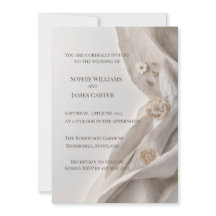 Elegante minimale typografische Hochzeit