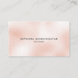 Elegante Minimalistische Berufliche Moderne Frosto Visitenkarte