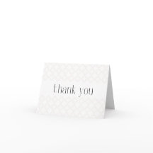 Elegante Minimalistische Dankeskarte