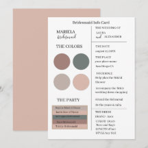 Elegante Minimalistische Dusty Rose und Sage Bride