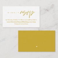 Elegante, Minimalistische, hochzeitliche Online-UA