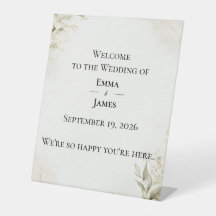 Elegante minimalistische Hochzeitseinladung