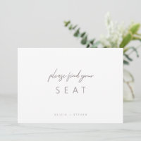 Elegante Minimalistische Kalligraphie Suchen Sie I