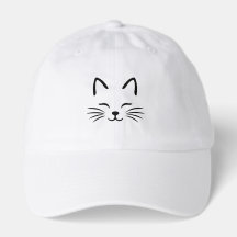 Elegante minimalistische Katzen-Gesichtslinienkuns