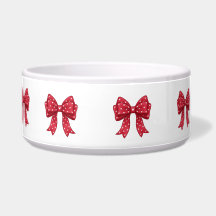 Elegante minimalistische Kokette rote Schleife mit