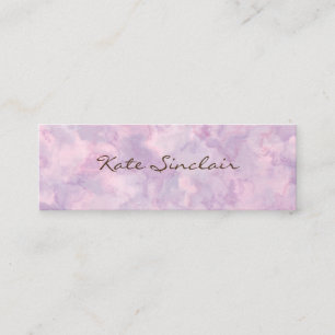 Elegante Minimalistische Moderne stilvolle Mini Mini Visitenkarte