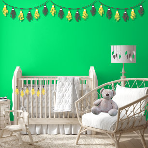 Elegante minimalistische Neon Spring Green Color Tapete