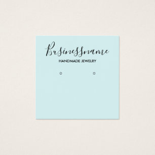 Elegante minimalistische Ohrring-Grafikkarte
