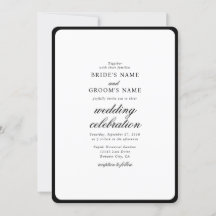 Elegante Minimalistische Schwarz-weiße Monogramm-H