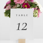 Elegante Minimalistische Script-Hochzeitsskritik-T Tischnummer<br><div class="desc">Elegante Minimalistische Script Hochzeit Tischnummer. Entdecken Sie die gesamte Sammlung für ein koordiniertes Hochzeitsthema. Dm für Beratung oder Personalisierung</div>